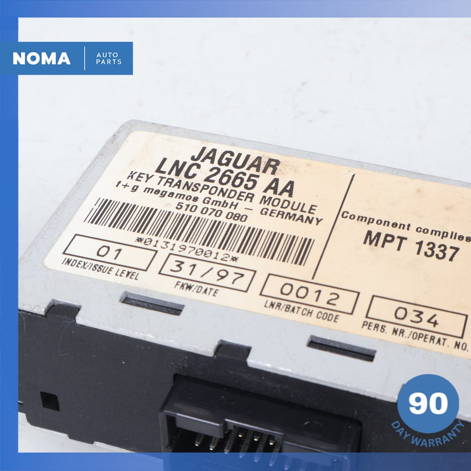 98-99 Jaguar X308 XJ8 XK8 Key Transponder Module Unit LNC2665AA OEM