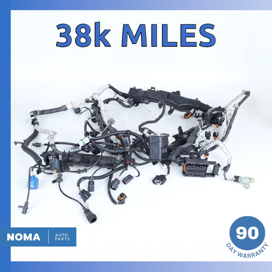 14-15 Jaguar X152 F-Type 3.0 AJ126S Engine Motor Wire Wiring Harness OEM 38k