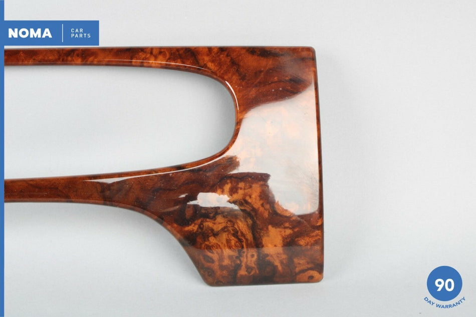 04-09 Jaguar XJ8 VDP X350 X358 Dashboard Instrument Cluster Bezel Trim Wood OEM