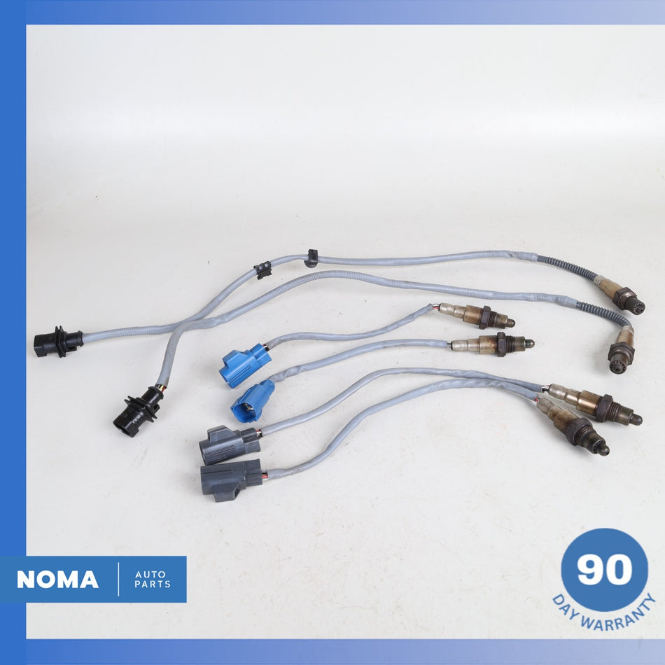 13-19 Jaguar X351 XJ AWD Oxygen O2 Sensor Lambda Set of 6 OEM