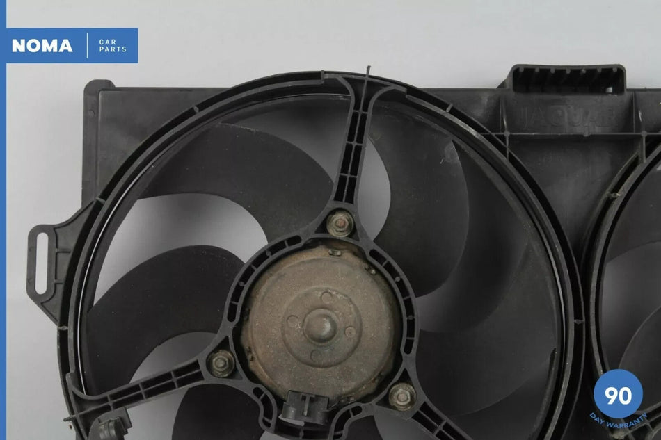 97-02 Jaguar X100 XK8 4.0 Engine Radiator Cooling Fan Assembly MJB4270AB OEM