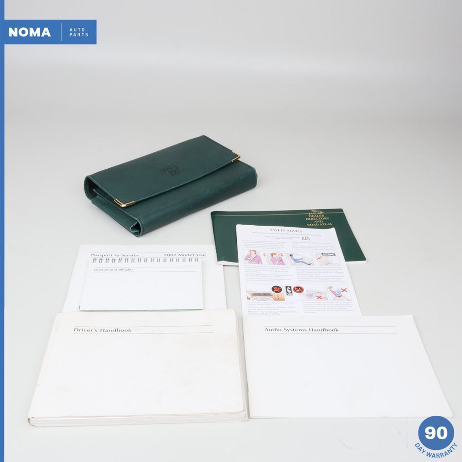 02-08 Jaguar X-Type X400 Driver's Handbook Service Passport w/ Folder OEM