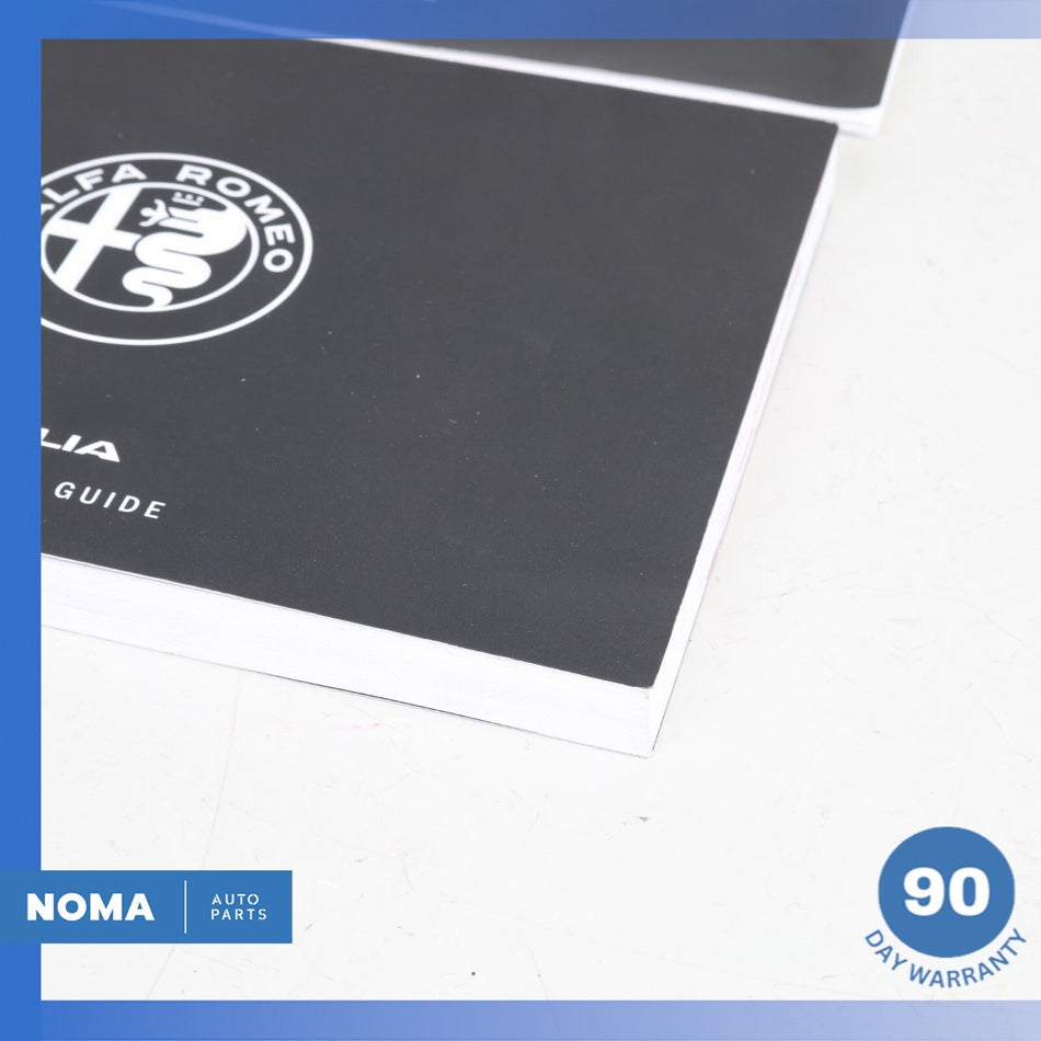 2018 Alfa Romeo 952 Giulia Owner's Operator's Manual Book Assembly OEM