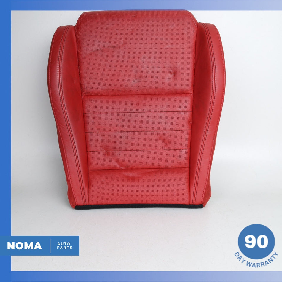 18-20 Jaguar X152 F-Type-R Left Driver Side Lower Bottom Seat Cushion Red OEM