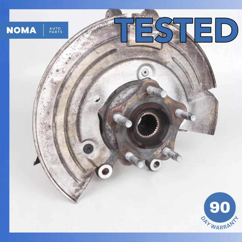 14-20 Jaguar X152 F-Type Rear Left Side Spindle Knuckle Hub w/ Shield OEM 85k