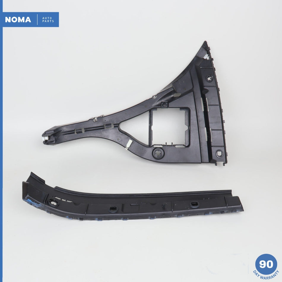 10-18 Jaguar XJ XJL X351 Rear Right Side Bumper Mounting Bracket Set of 2 OEM