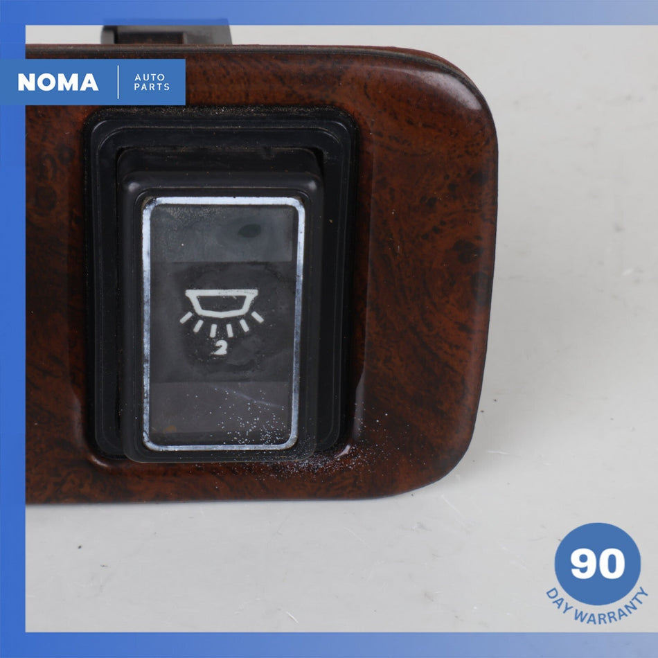 84-91 Jaguar XJS HE Series 2 Dash Map & Interior Light Switch Set w/ Bezel OEM