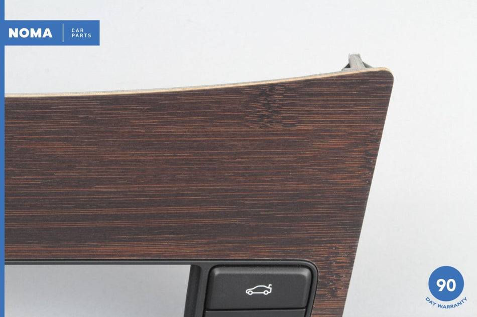 04-10 BMW E60 E61 Center Dash Seat Heating DTC PDC Button w/ Wood Molding OEM
