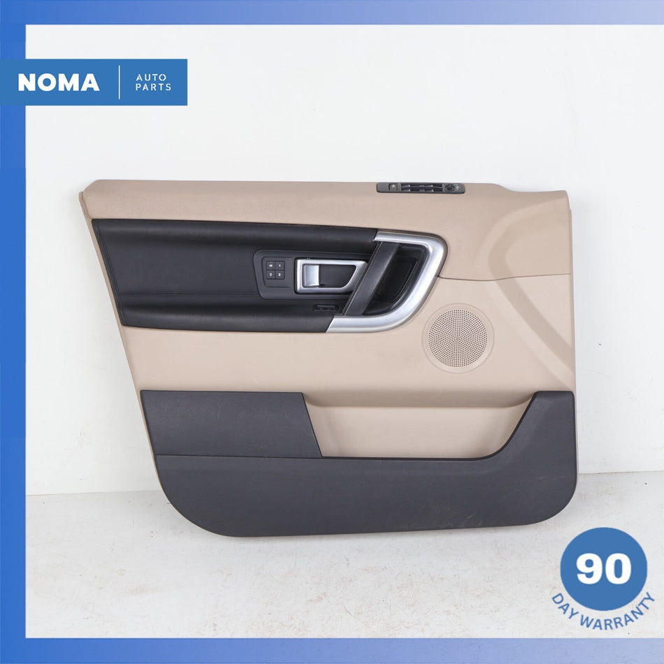 15-19 LR Discovery Sport L550 Front Left Side Door Trim Panel Assembly Beige OEM