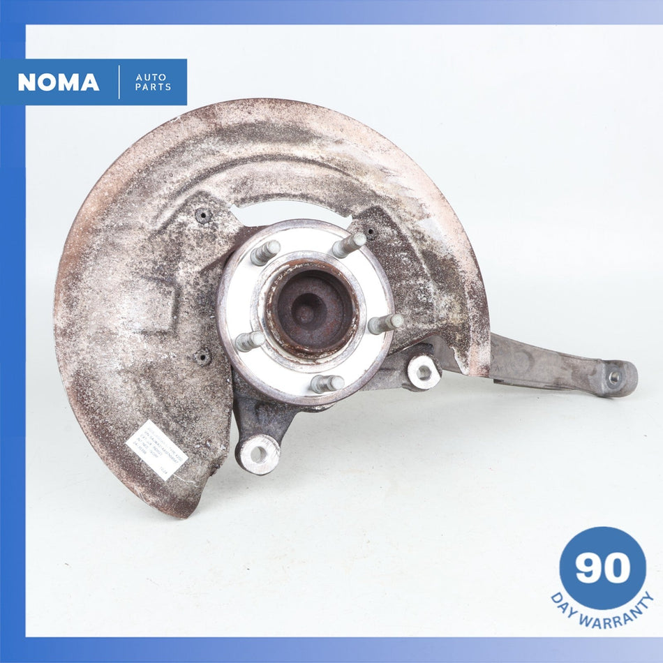 06-09 Jaguar X206 S-Type XJ8 Front Left Side Spindle Knuckle Hub w/ Shield OEM