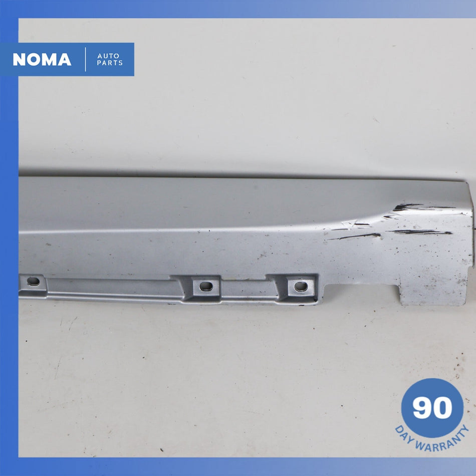 10-19 Jaguar X351 XJL Right Passenger Side Skirt Rocker Panel Molding Silver OEM