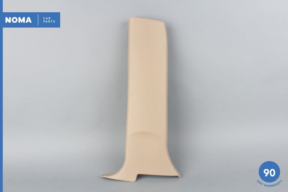00-06 BMW X5 E53 Left Driver Side Interior Lower B Pillar Trim Panel Beige OEM