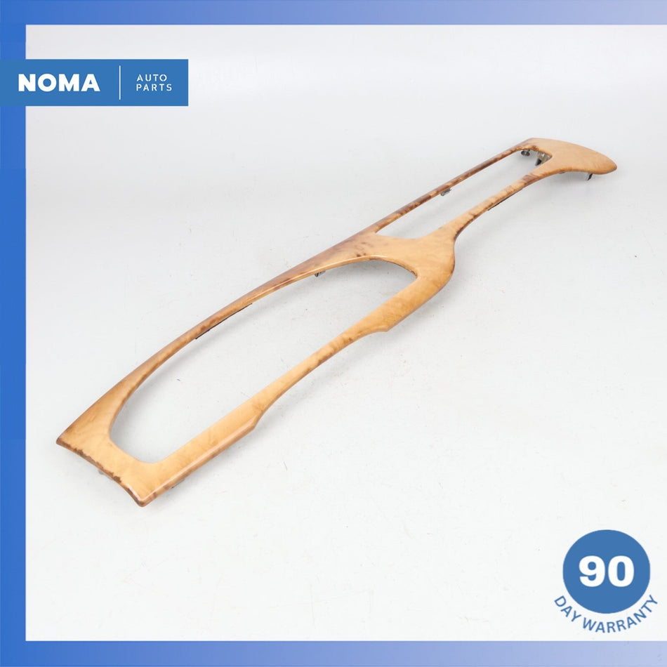 03-08 Jaguar X206 S-Type Dashboard Instrument Gauge Cluster Bezel Trim Wood OEM