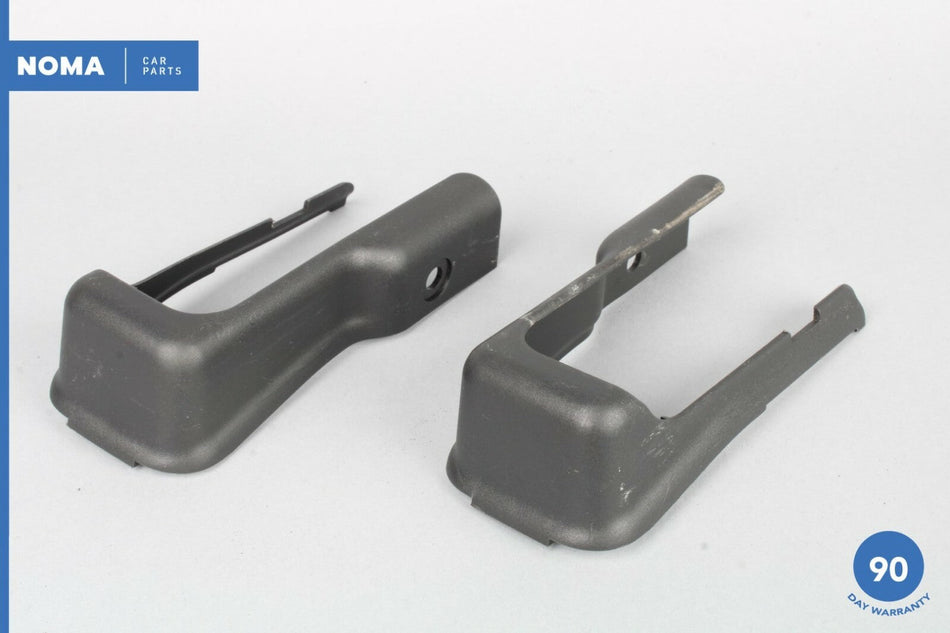 98-03 Jaguar XJR X308 Front Right & Left Side Seat Rail Cover Trim LEG Set OEM