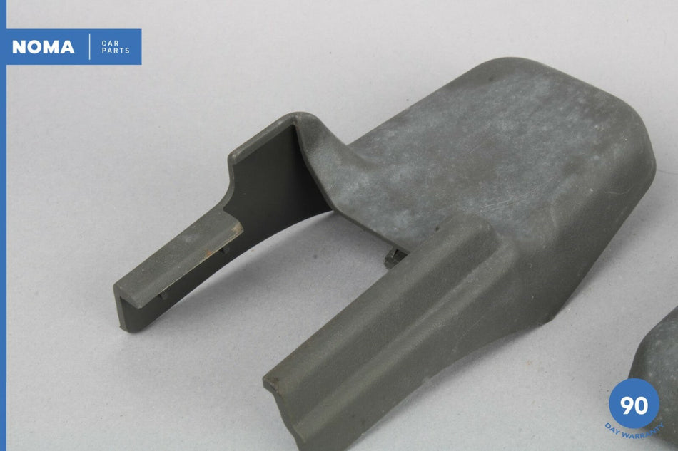 03-08 Jaguar S-Type X202 Front Right Passenger Seat Rail Cover Trim Set of 2 OEM