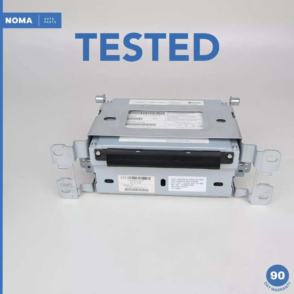 09-24 Jaguar X250 XF XJ LR4 Audio Radio Receiver Head Unit AM FM CD Player OEM