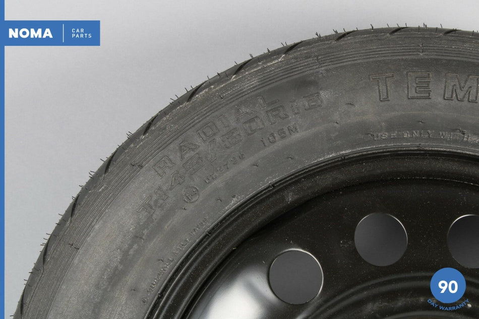 03-08 Jaguar S-Type X204 R16x4T Emergency Spare Wheel w/ Tire Continental OEM