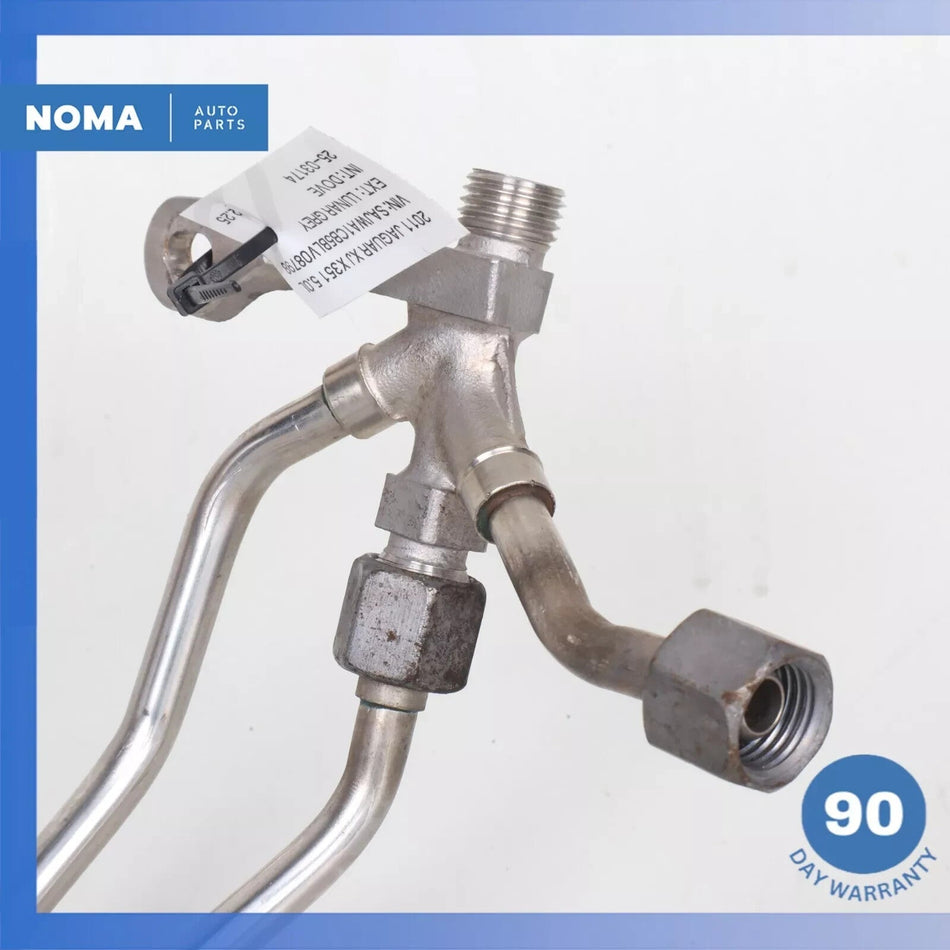 10-24 Jaguar X351 XJ LR4 L494 High Pressure Fuel Pump Feed Hose Line OEM