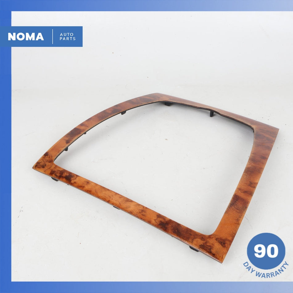 07-15 Jaguar X150 XK XKR Dashboard Center Dash Panel Radio Cover Trim Wood OEM