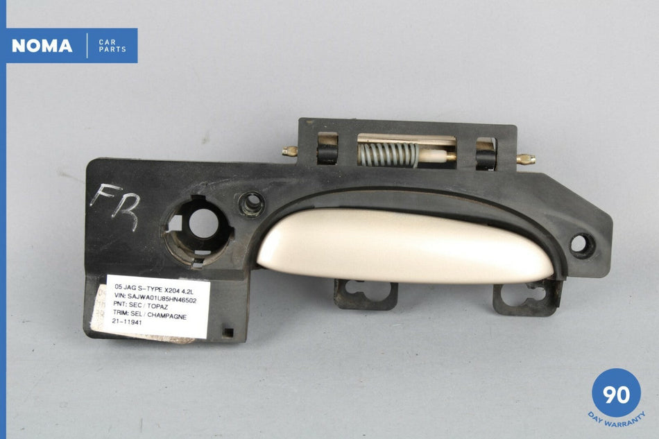 03-08 Jaguar S-Type X204 Front Right Passenger Side Exterior Door Handle SEC OEM