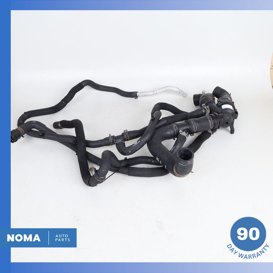 2013 Range Rover Sport L320 Engine Thermostat Housing w/ Hoses LR032135 OEM