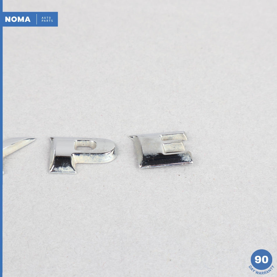 02-08 Jaguar X-Type X400 2.5L Trunk Boot Lid Door Emblem Badge Logo Set of 2 OEM