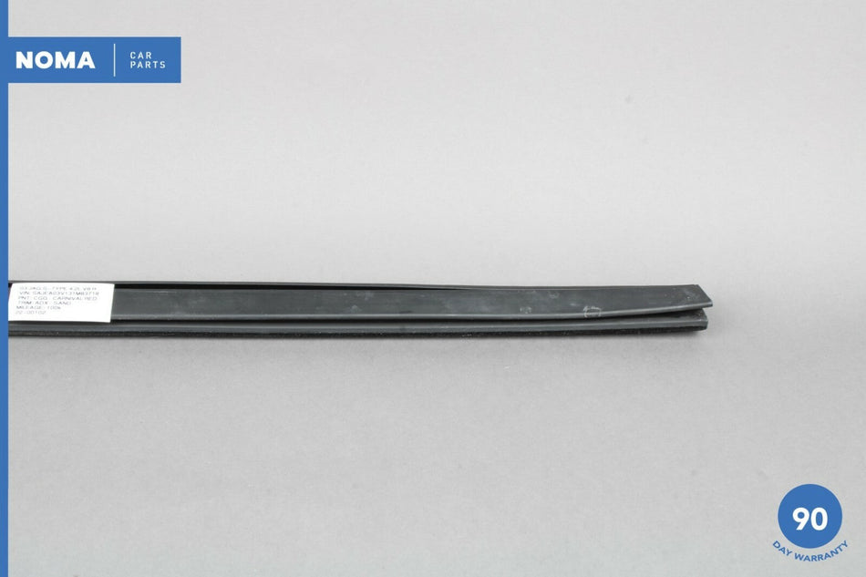 03-08 Jaguar S-Type R X202 Rear Left Driver Side Lower Door Window Seal OEM