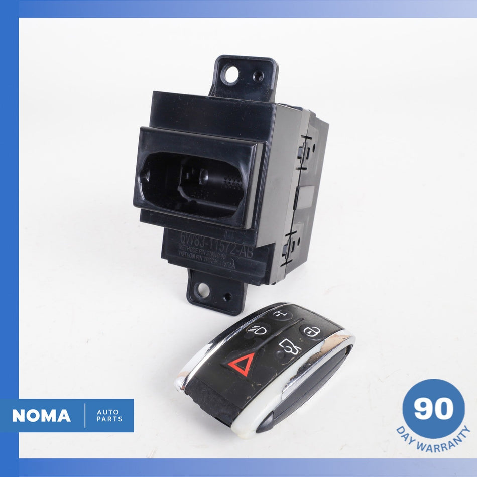 07-15 Jaguar X150 XK XF Ignition Start Lock Electric Control Module Key OEM 74k