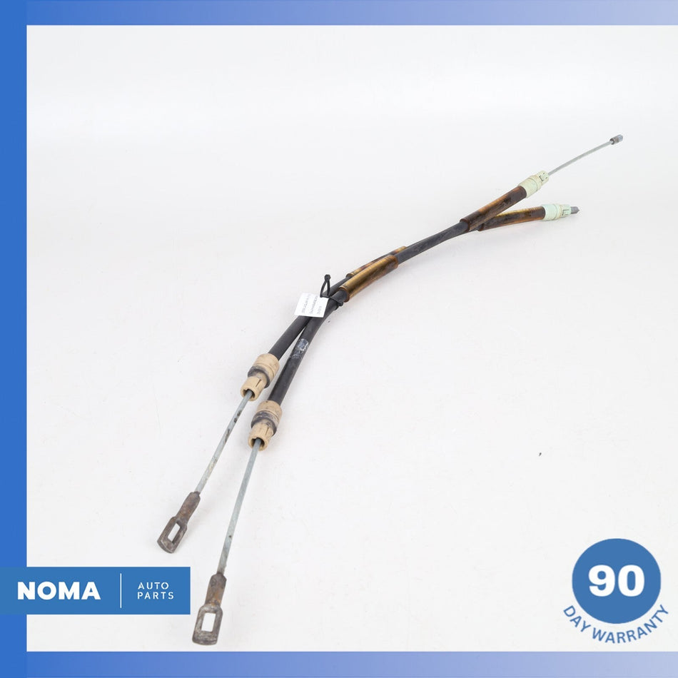 06-09 Jaguar X150 XK XJ8 XF Rear Left & Right Side Parking Brake Cable Set OEM