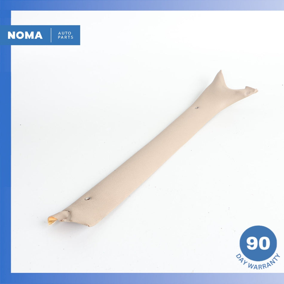 86-96 Jaguar XJS Convertible Right Passenger Side A Pillar Cover Trim Beige OEM