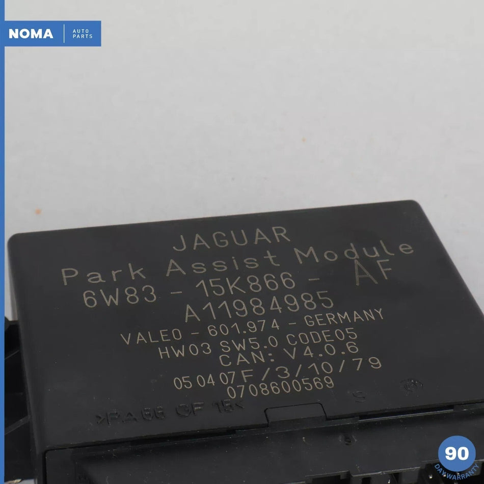 07-12 Jaguar X150 XK XFR Parking Aid Assist Control Module Unit 6W8315K866AD OEM