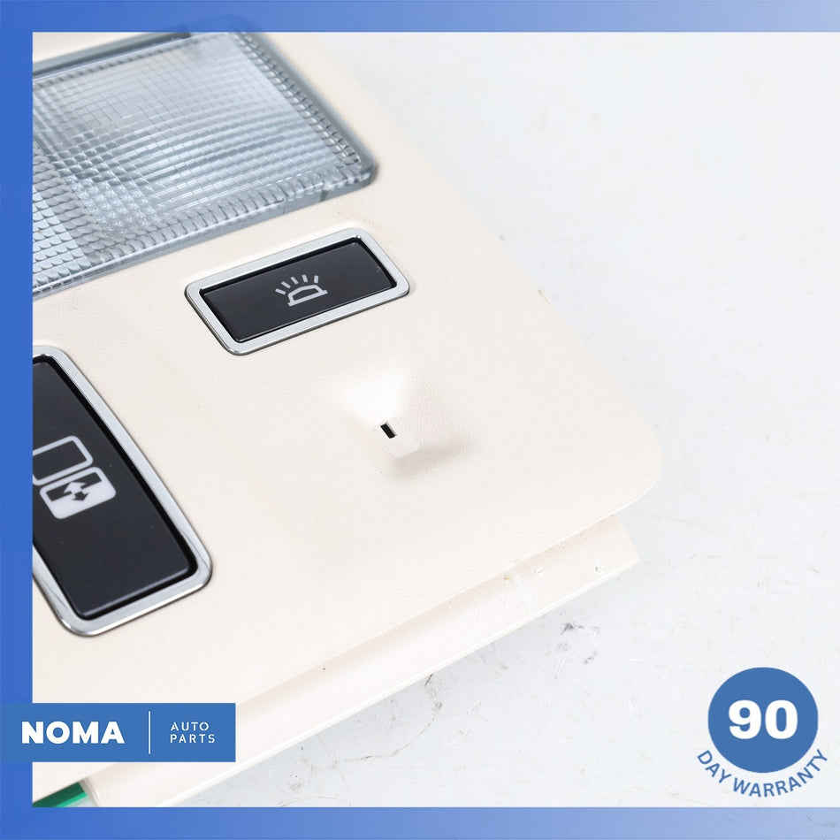 14-19 Jaguar X351 XJ XJR Rear Dome Light Lamp w/ Sunroof Switch C2D16160 OEM