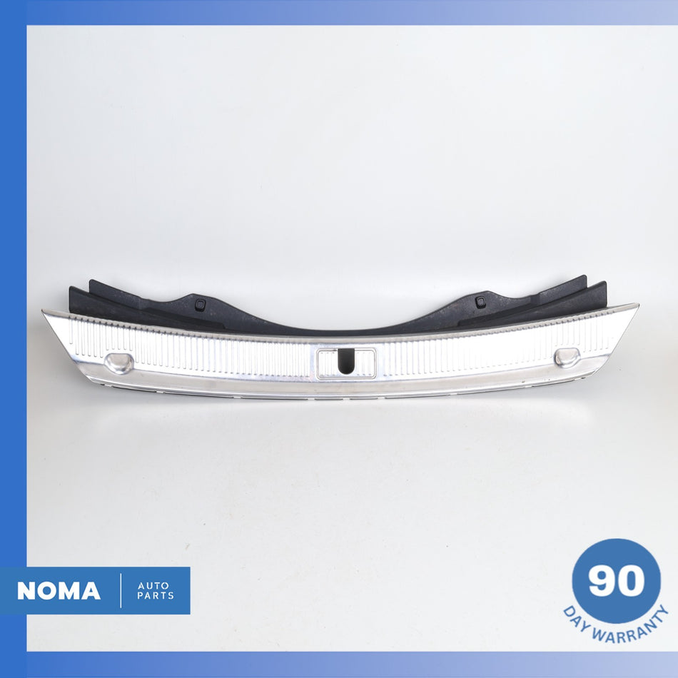 11-17 Audi D4 A8 A8L Rear Trunk Loading Sill Scuff Trim Cover 4H0863471 OEM