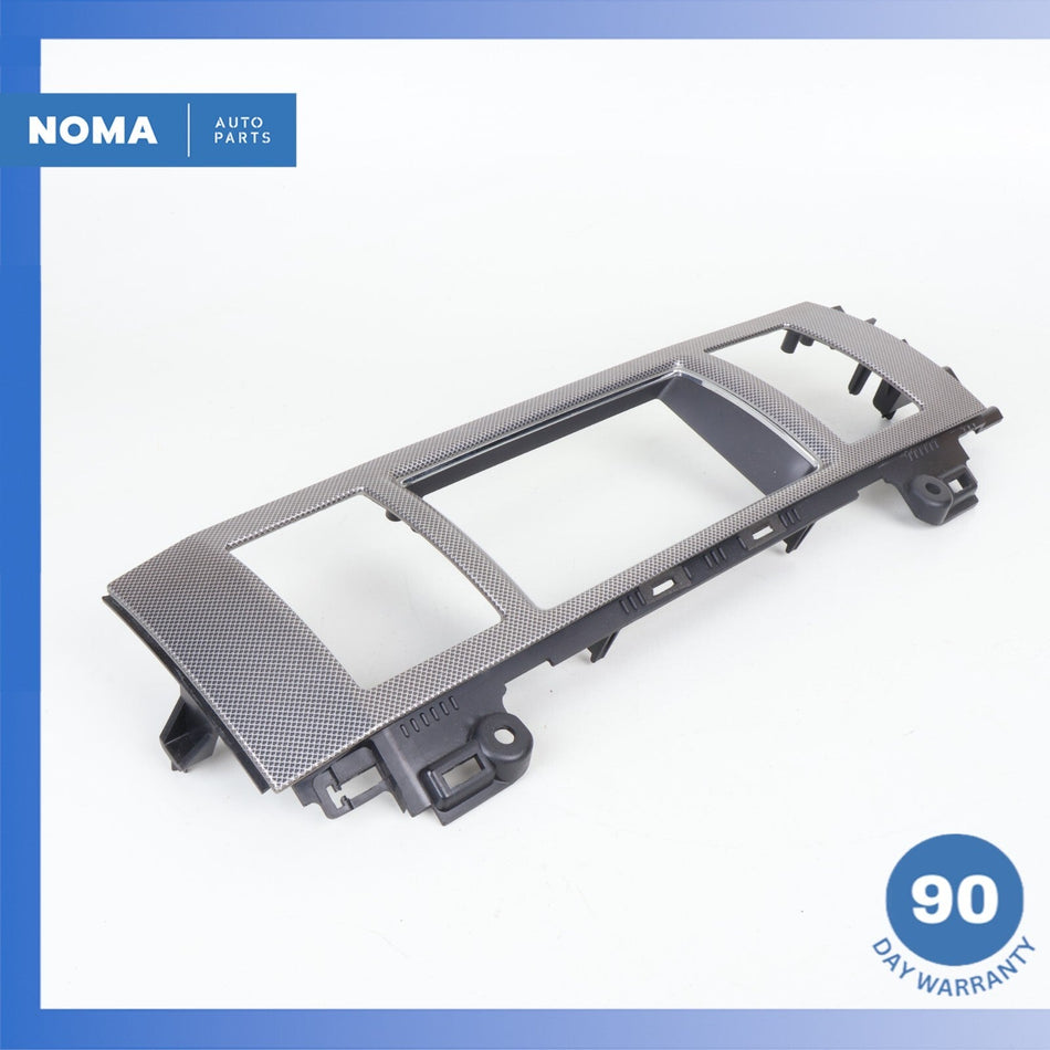 2010 Jaguar X250 XF XFR Dashboard Center Screen Air Vent Trim Bezel Panel OEM