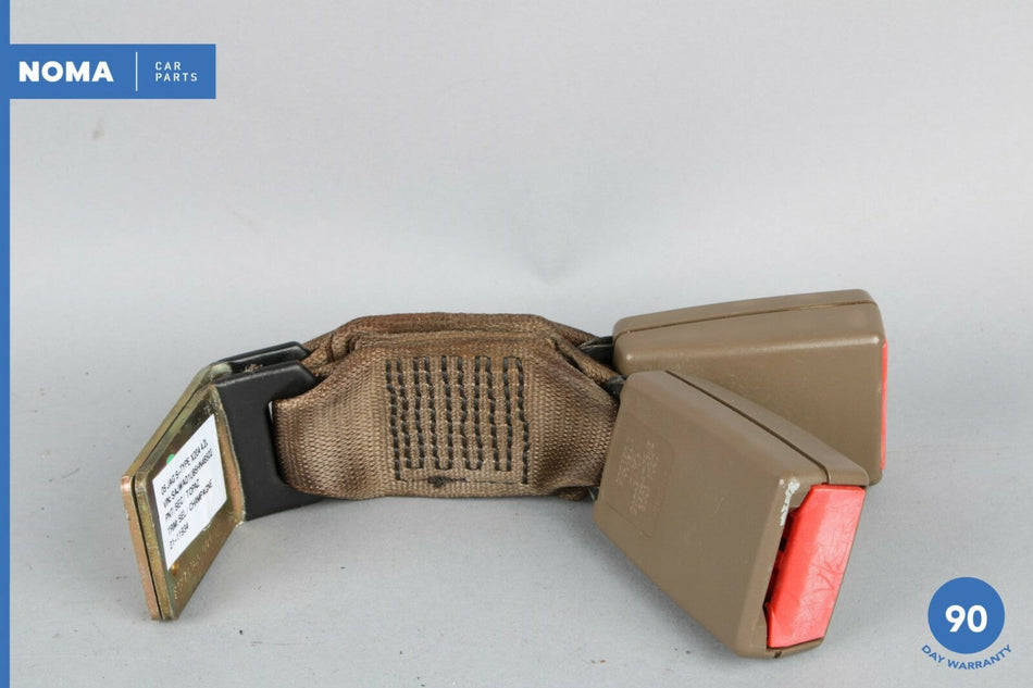 05-08 Jaguar S-Type X204 Rear Back Center Twin Double Seat Belt Buckle AMB OEM