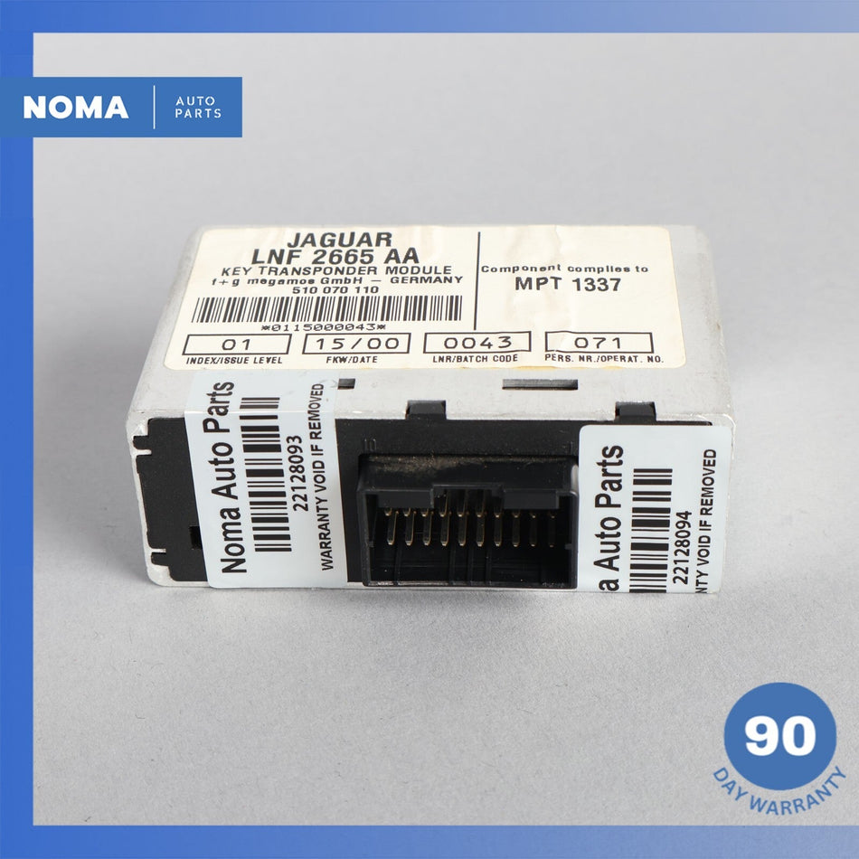 2000 Jaguar X100 XK8 Key Transponder Module Unit LNF2665AA OEM