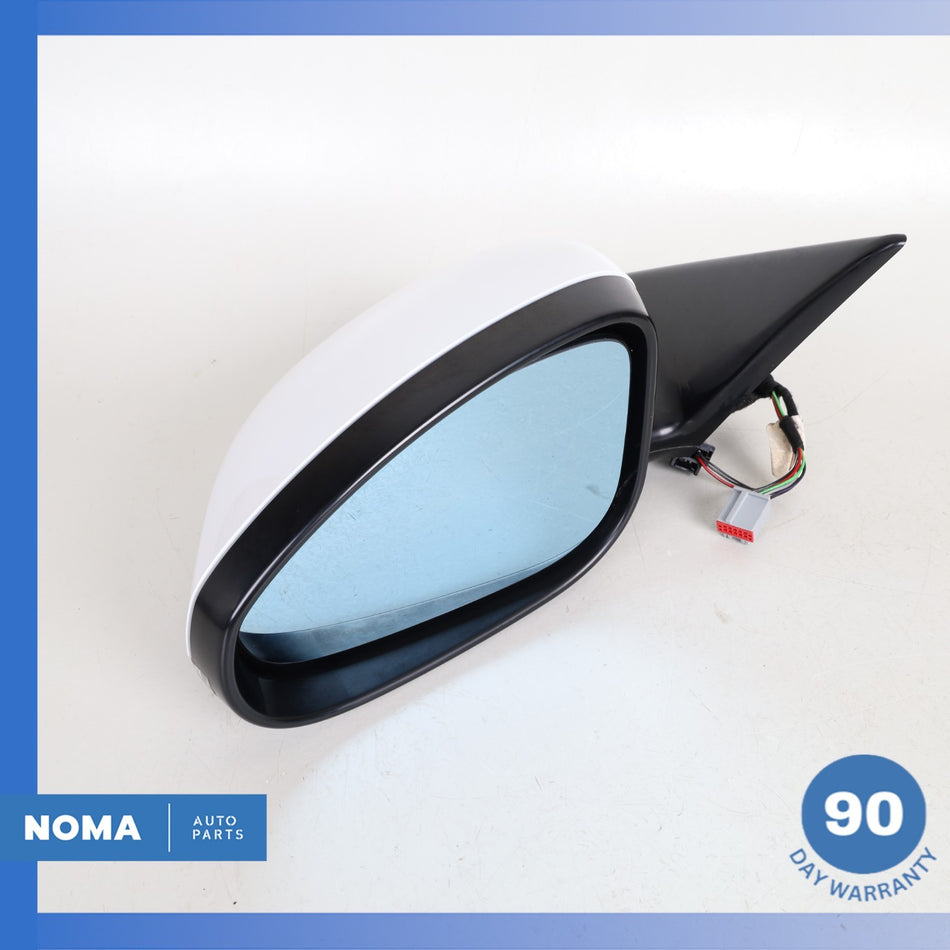 14-24 Jaguar X152 F-Type Left Rear View Door Mirror White EX5317E697BA OEM 49k