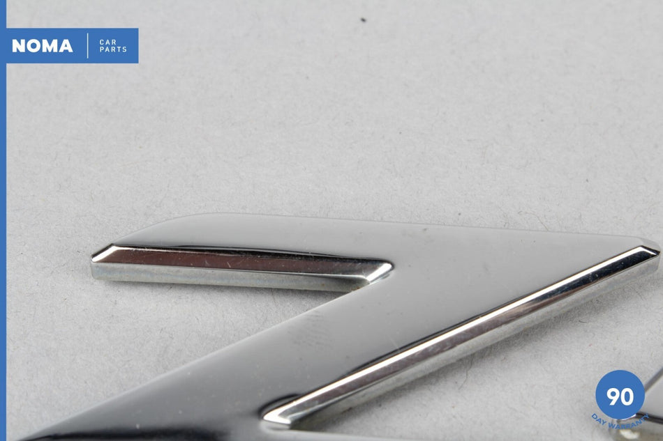03-08 BMW Z4 E85 Rear Trunk Hatch Boot Emblem Badge Logo Chrome 7114122 OEM