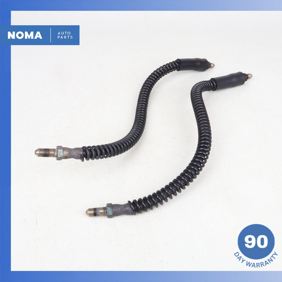 98-06 Jaguar X100 XKR Front Left & Right Side Flexible Brake Line Set of 2 OEM