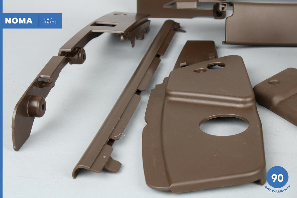 07-13 BMW X5 E70 Rear Left Side Seat Rail Cover Panel Set of 12 7171832 OEM