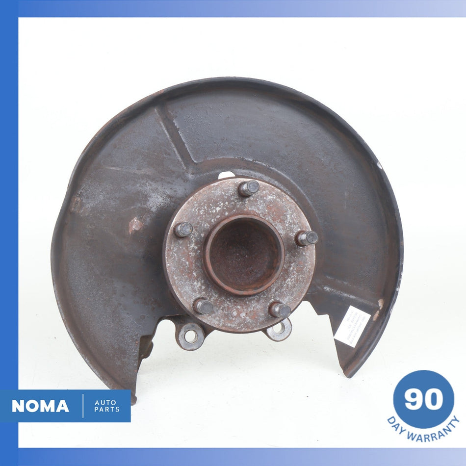 98-06 Jaguar X100 XK8 XKR Front Left Side Spindle Knuckle Hub w/ Shield OEM