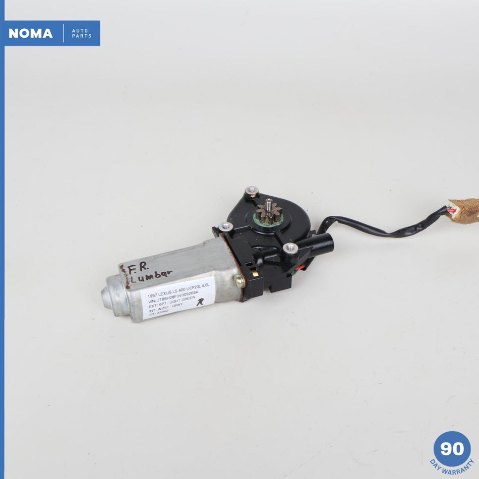 95-00 Lexus LS400 XF20 Front Right Passenger Seat Lumbar Adjustment Motor OEM