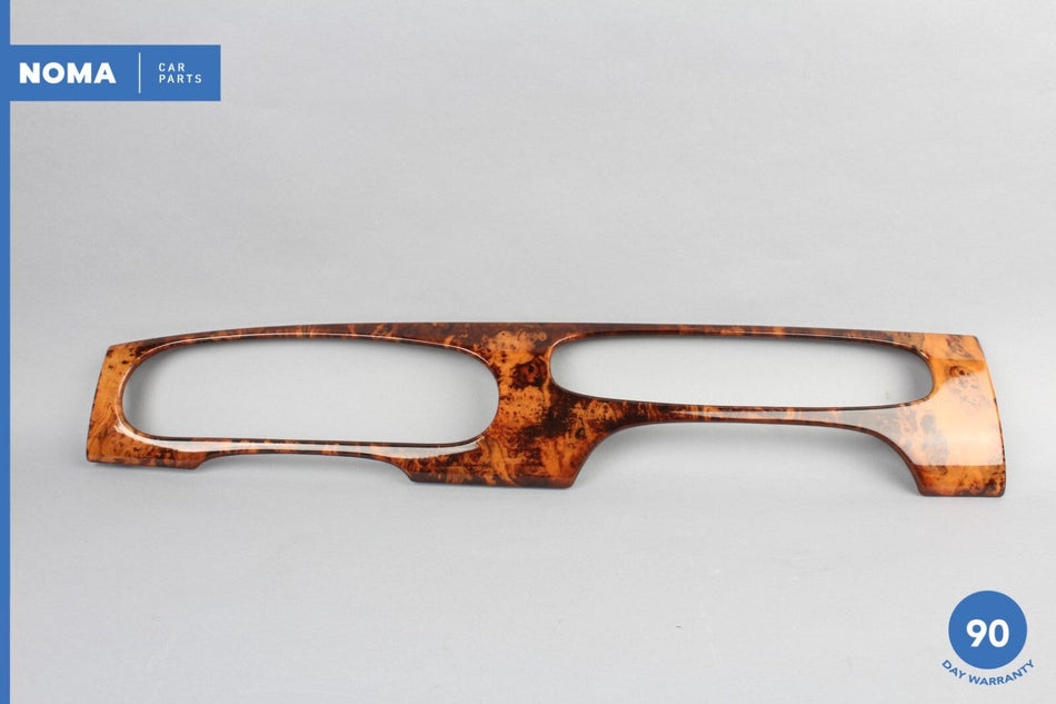 04-09 Jaguar XJ8 VDP X350 X358 Dashboard Instrument Cluster Bezel Trim Wood OEM