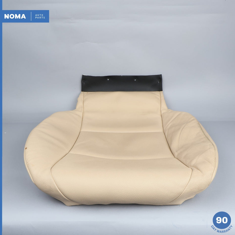 11-16 BMW 528i F10 Front Left Side Seat Lower Cushion Skin Beige 7260348 OEM