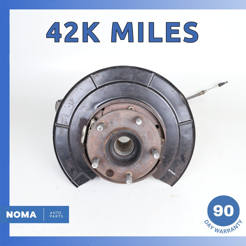 00-06 Jaguar X100 XKR XJR Rear Right Spindle Knuckle Hub w/ Shield OEM 42k