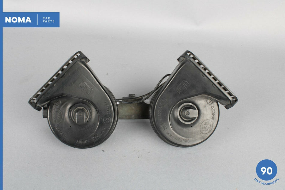 10-13 Jaguar XJ XJL X351 Left and Right Low and High Tone Signal Horn Set OEM