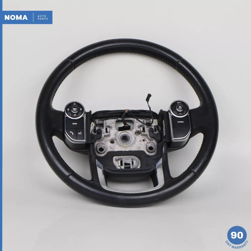 14-22 Land Rover Range Rover Sport L494 Leather Steering Wheel w/ Switches OEM