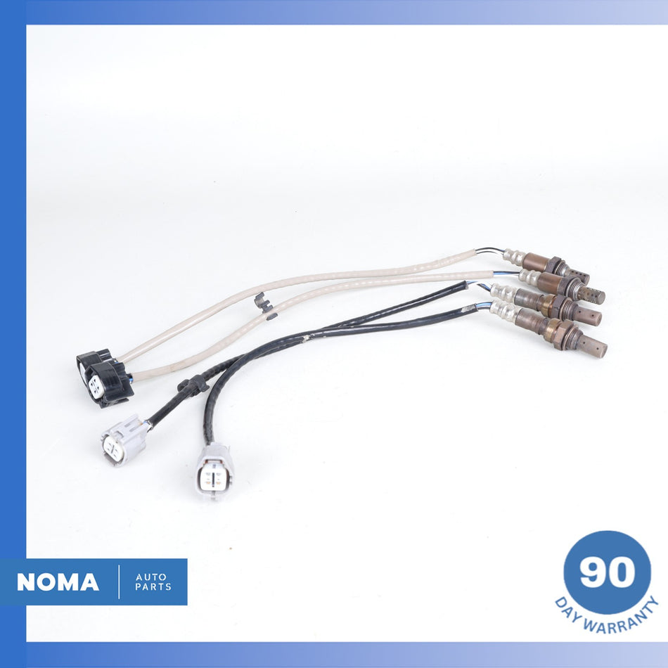 03-06 Jaguar X100 XK8 XJ8 Oxygen Lambda Sensor Set of 4 2R839G444AB OEM