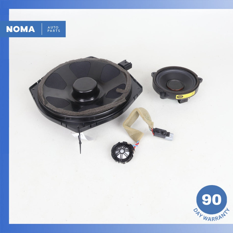 14-24 Jaguar X152 F-Type Right or Left Side Door Speaker Set of 3 OEM