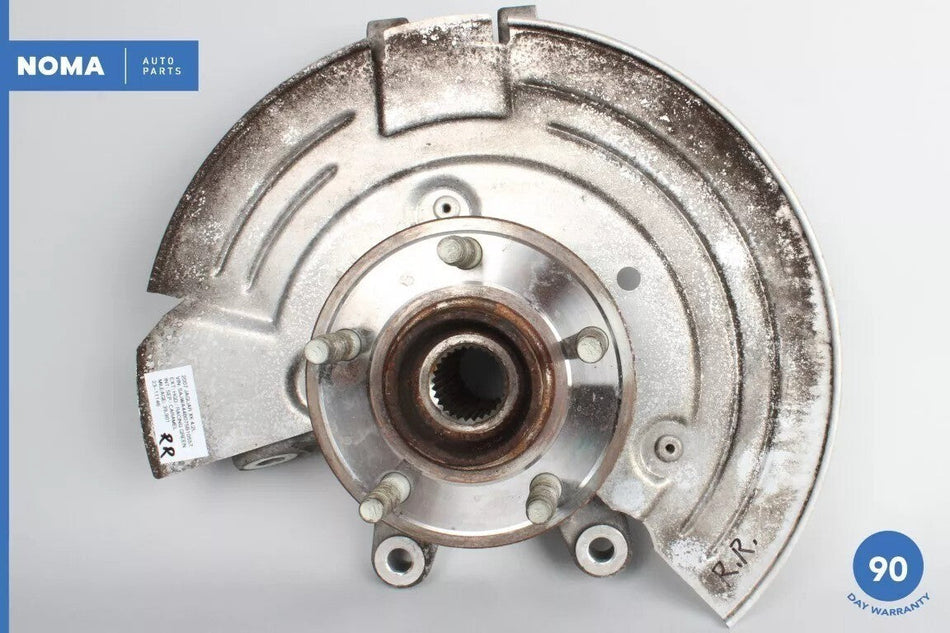 07-09 Jaguar X150 XK XKR Rear Right Side Spindle Knuckle Hub w/ Shield OEM